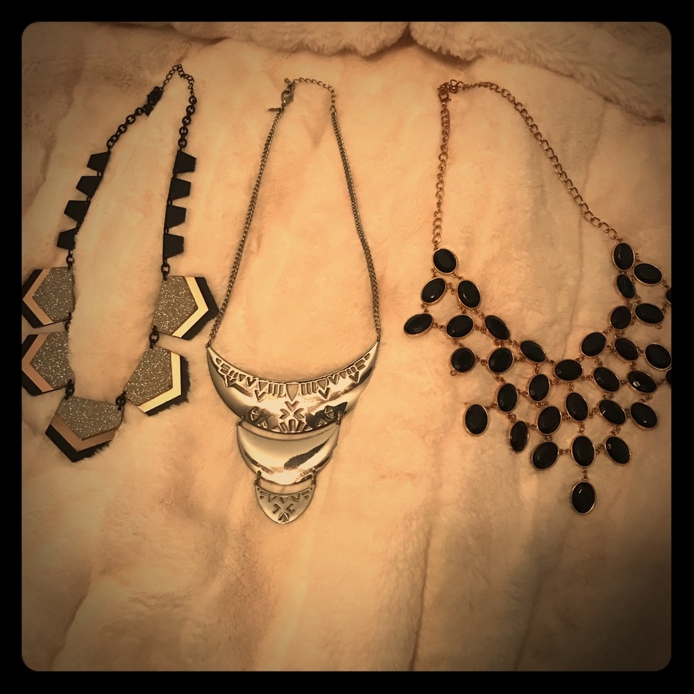 3 Statement Necklaces!!